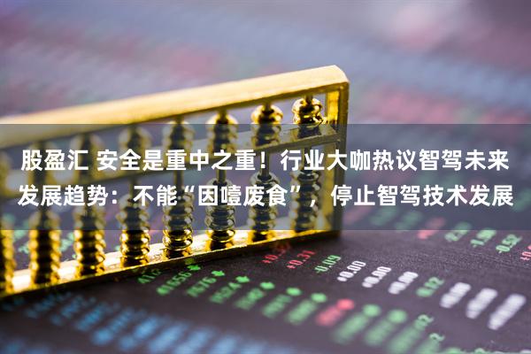 股盈汇 安全是重中之重！行业大咖热议智驾未来发展趋势：不能“因噎废食”，停止智驾技术发展